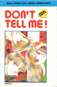 Image of Dont Tell Me!